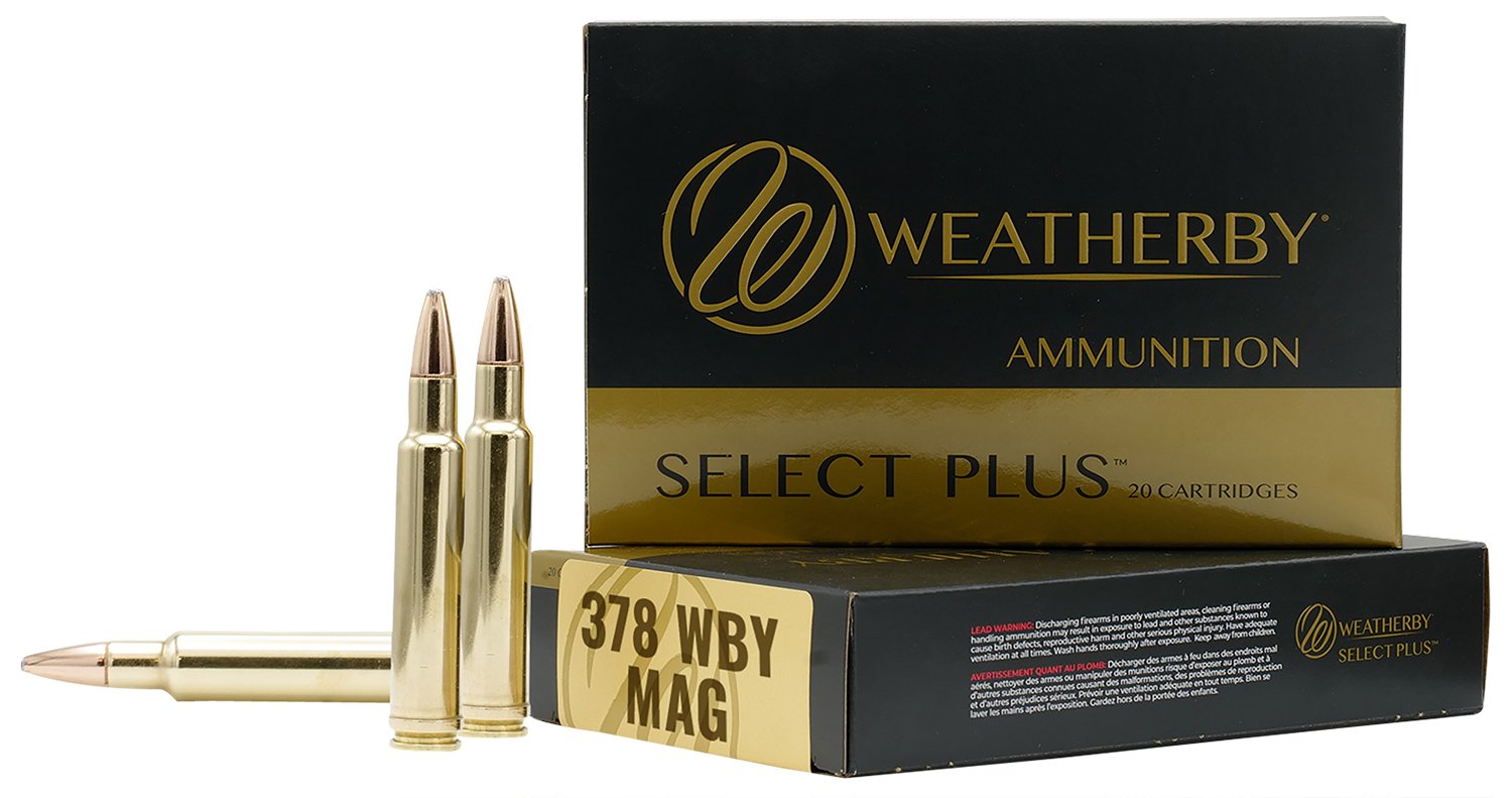 Weatherby Select Plus .378 Weatherby Magnum 270gr Barnes TSX - Weatherby - 378 WBY Mag