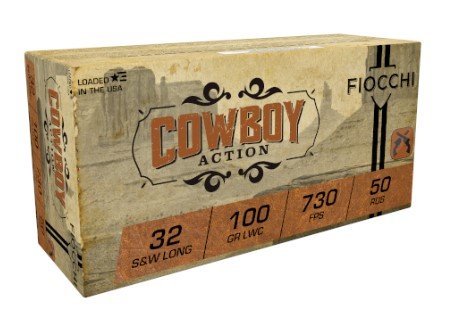 Fiocchi 32LA 100gr LWC .32 S&W Long Ammo - Fiocchi - 32 S&W Long