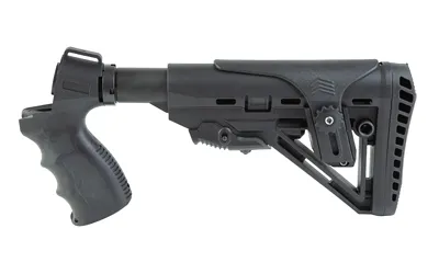 XTS Shock Absorbing Pistol Grip Stock Fits Mossberg 500/590 Black