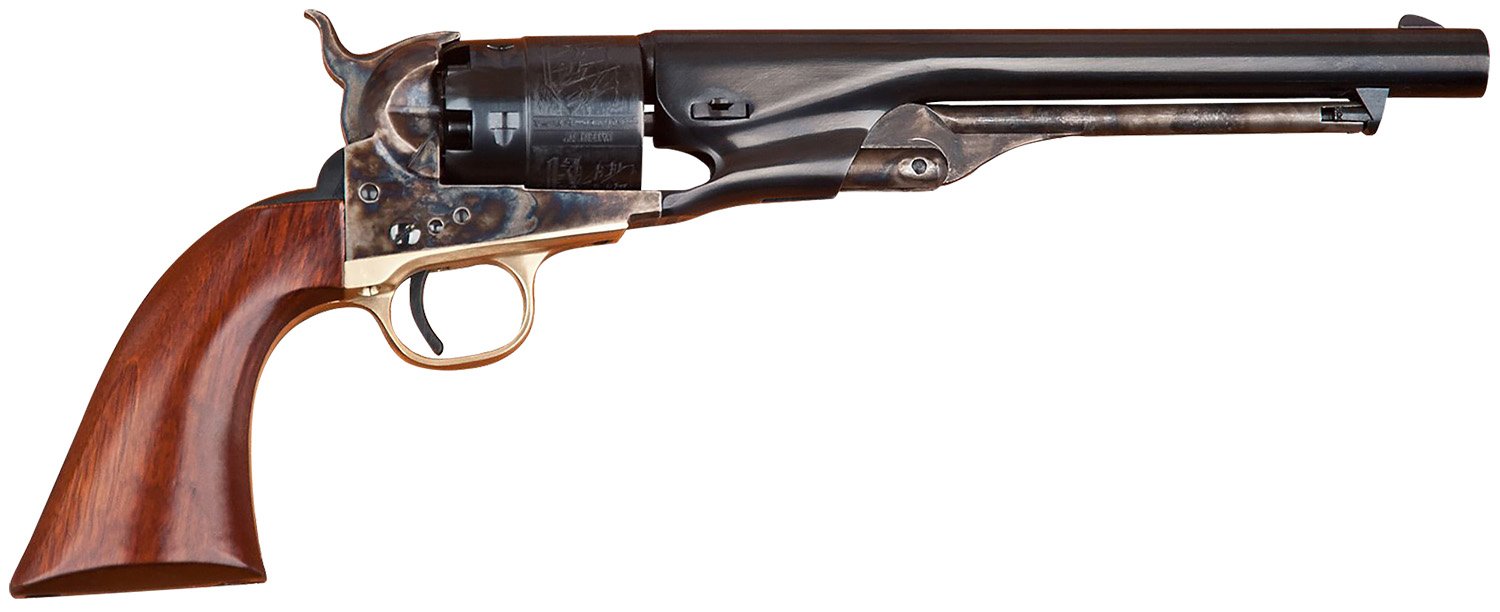 Cimarron 1860 Army .44 Cal 8.00 In 6-Round Walnut Grips - Cimarron - .44 CALIBER