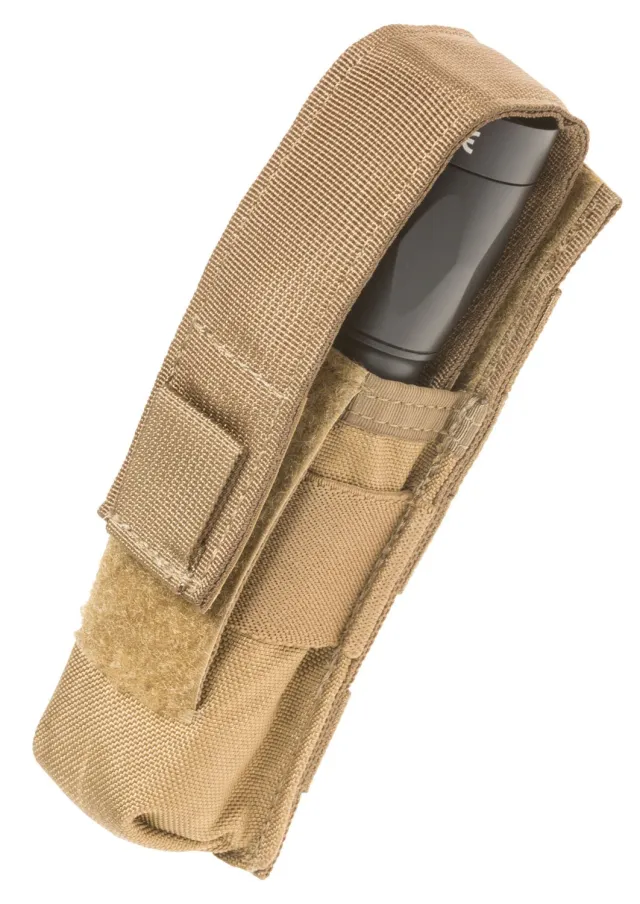 Buy Tac Shield T4001CY Suppressor/Light Pouch 1000D Cordura Coyote MOLLE online