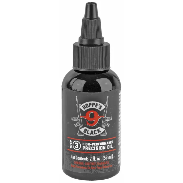 Hoppe's HBL2 Black Precision Oil 2 oz Bottle - Rust Inhibitors, Lubricates - Hoppe's - 2 OZ