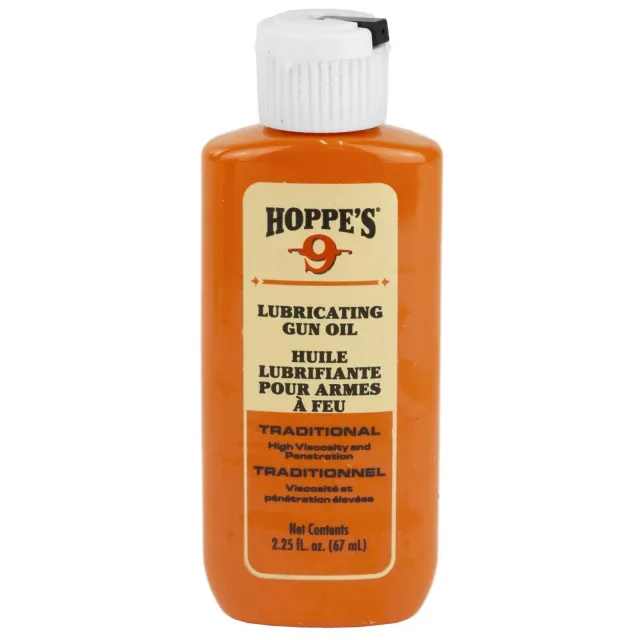 Hoppe's 1003 No. 9 Lubricating Oil 2.25 OZ Bottle 10 Per Pack - Hoppe's - 2.25 OZ