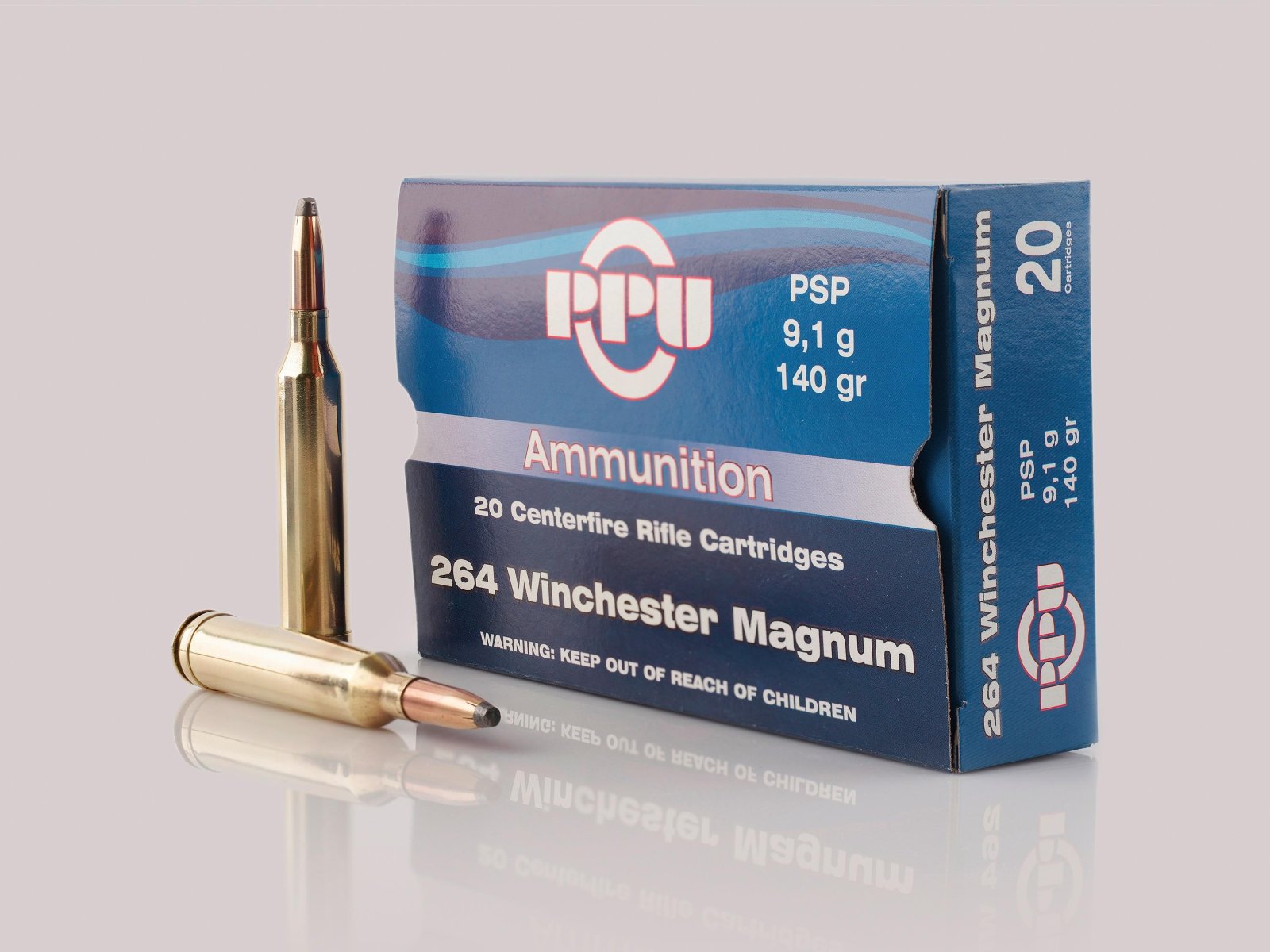 Buy TRZ Trading PP264 .264 Win Mag PSP 140gr 3018fps 20 Rounds online