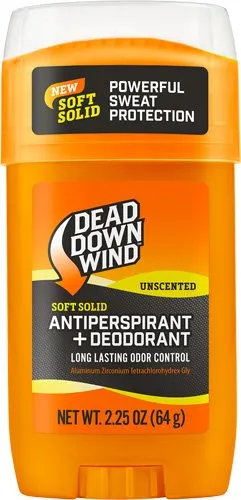 Dead Down Wind 1233 Antiperspirant Deodorant Soft Solid Stick 2.25oz - Dead Down Wind