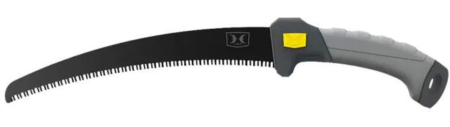 Hawk HWKPBSAW 11" Pruning Saw, SK5 Carbon Steel, Black Titanium Finish - Hawk Treestands