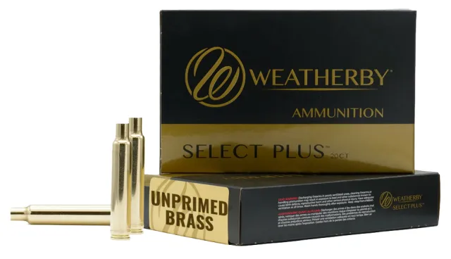 WBY BRASS 25WBY RPM UNPRIMED 20/10 - Weatherby