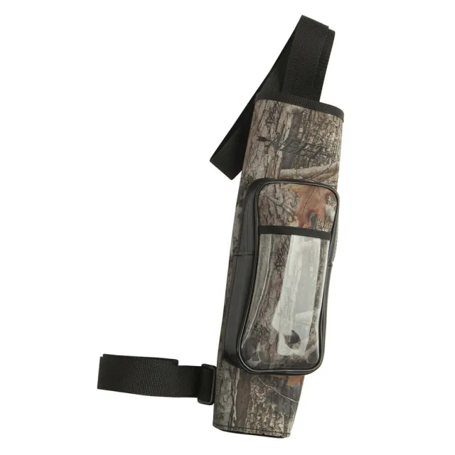 Neet NY-BQ-4 Youth Back Quiver Kanati RH Leather Grained Vinyl Camo 03026 - Neet