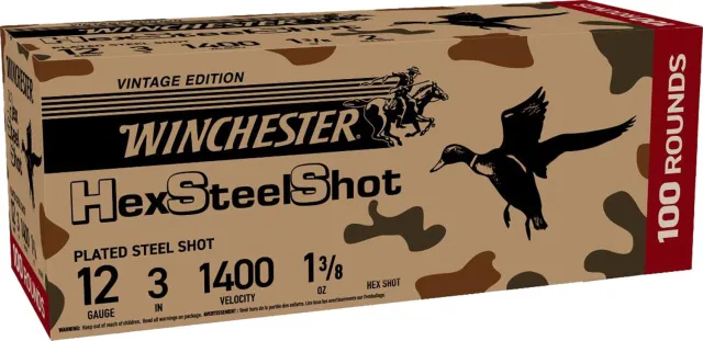 Winchester WIN 12G STLHEX 3-1.375-2 100R 12 Gauge .000 - Winchester - 12 Gauge