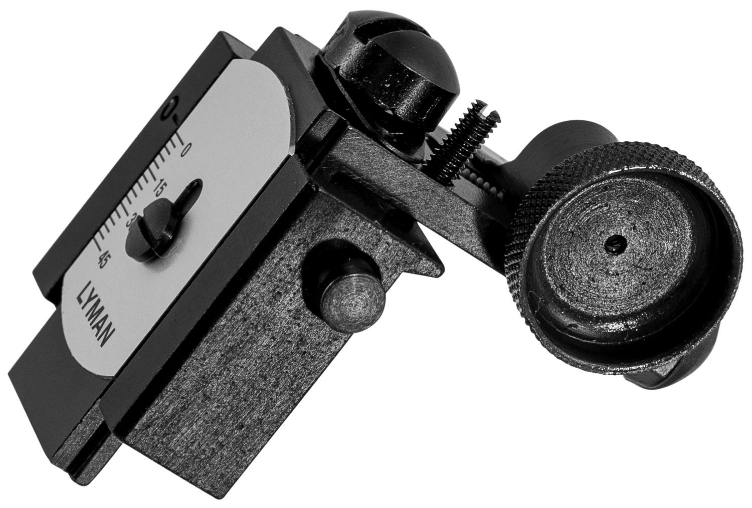 Lyman 66 Receiver Peep Sight, 0.25 MOA, Aluminum, Black, Compatible Marlin - Lyman