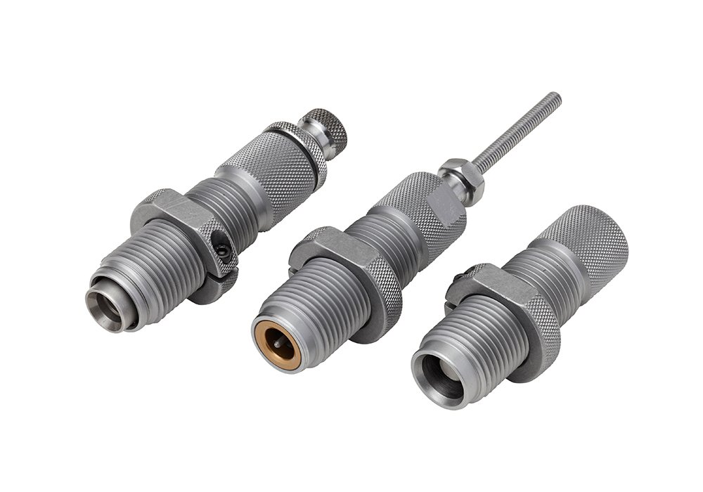 Hornady Custom Grade Series II 3 Die Set 45 ACP Nitride Steel Finish - Hornady - 45 ACP
