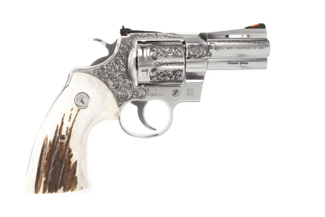 Colt PYTHON-SP3WTS-TGW 3" Stainless Revolver 357 Magnum/38 Special