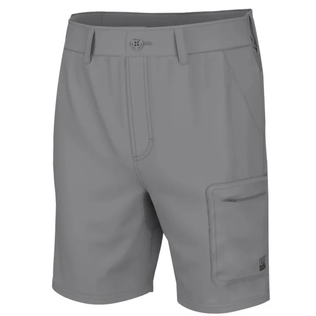 Huk Next Level 7" Shorts Overcast Grey M H2000173-032-M - Marolina DBA HUK