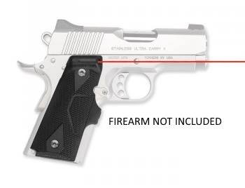 Buy Crimson Trace LG-404 LaserGrips Compact 1911 Red Laser Black 0.50" AT 50 FT online
