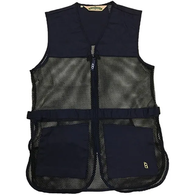 Bob Allen 21448 Mesh Dual Pad Shooting Vest Navy M