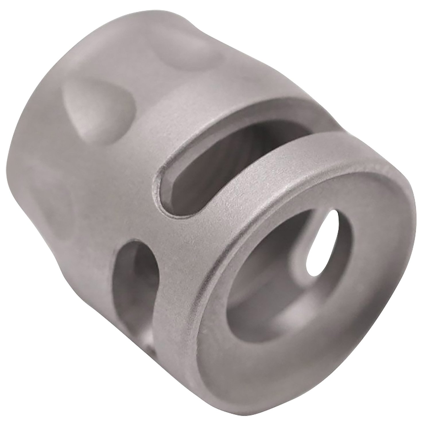 True Precision TPSMICROSS Micro Compensator S-Type 9mm/.380 Satin Steel - True Precision - 9MM
