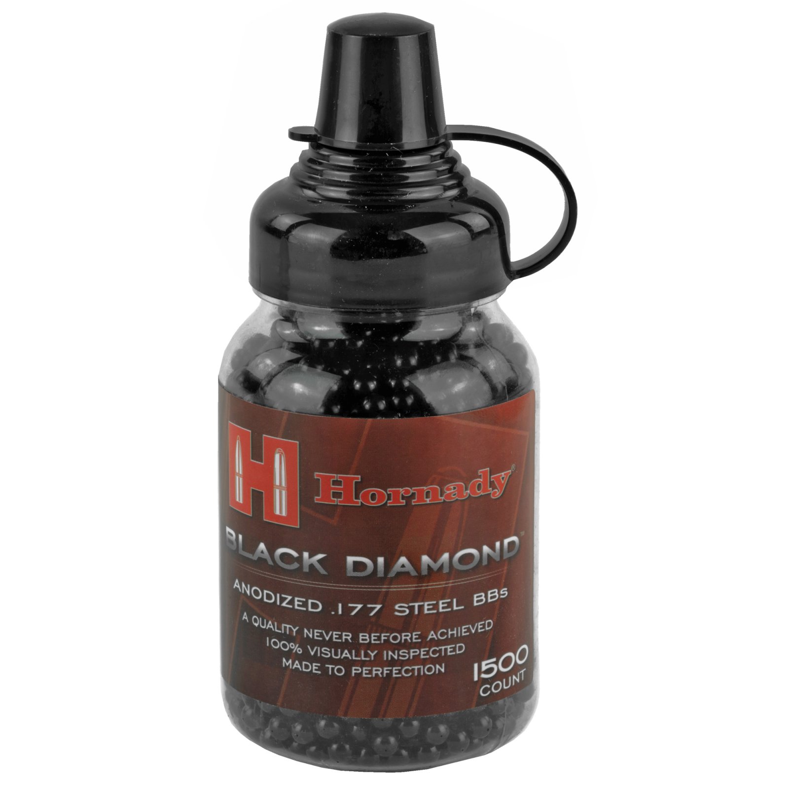 Umarex Hornady Black Diamond .177 Steel BBs 1500 Count Anodized - Umarex - 177