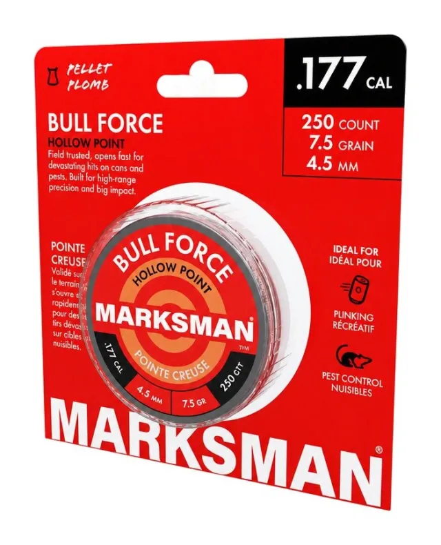 MRK MHP77 Bull Force Hollow Point Pellets 250ct - MRK