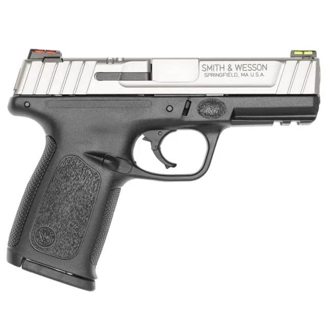S&W SD9 VE 9mm Stainless/Silver w/ Hi Viz Sights - Used