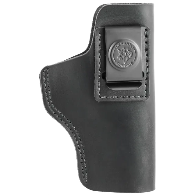 Buy DeSantis 031BA80Z0 Insider IWB Holster Black Leather Right Hand Clip online