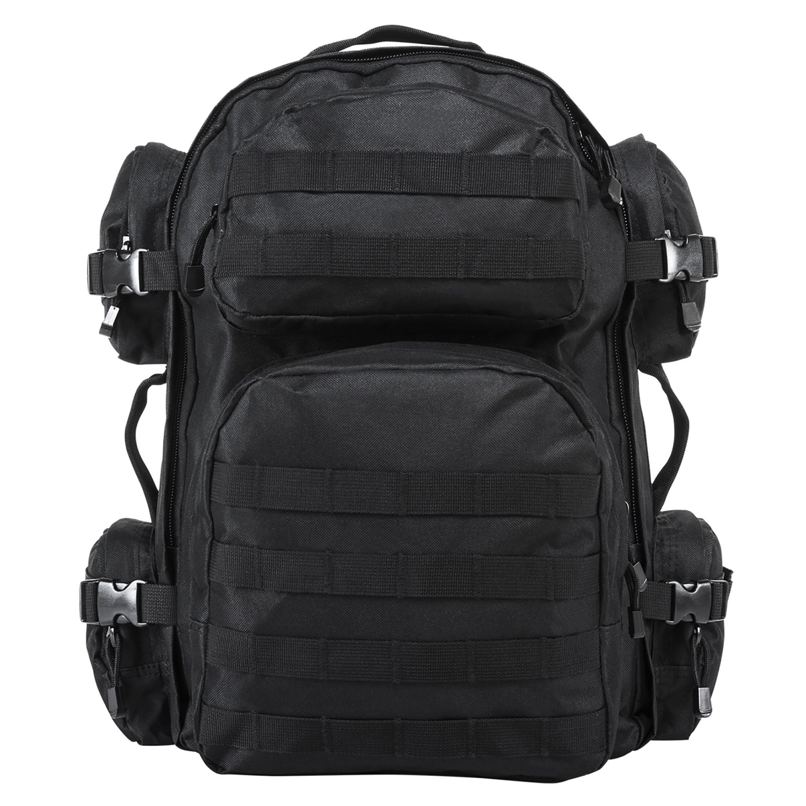 NcStar CBB2911 Tactical Backpack Black Nylon MOLLE Hydration Compartment - NcSTAR