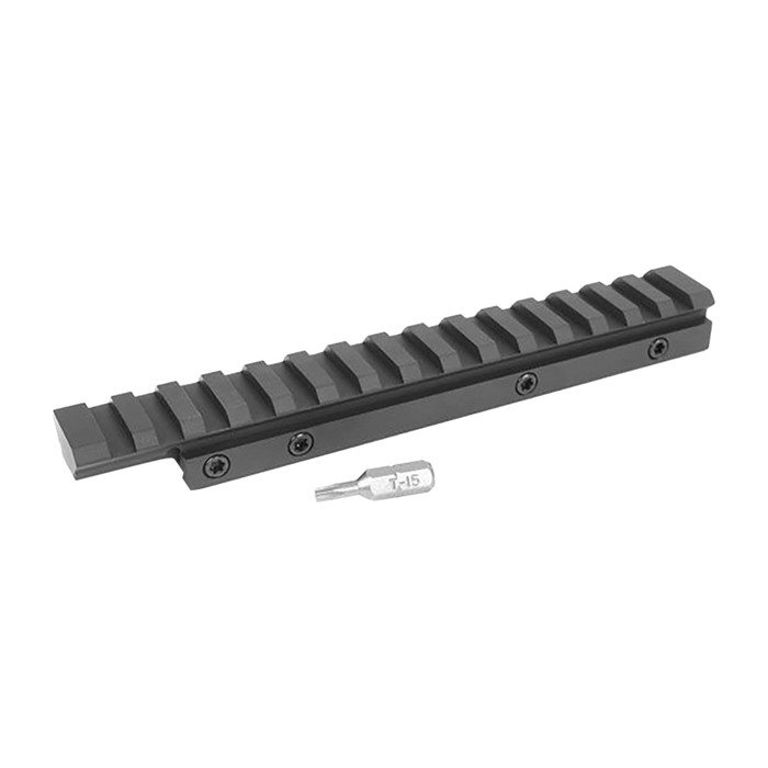 EGW 80930 HD Picatinny Scope Base CZ 457 11mm 0 MOA Matte Black - EGW