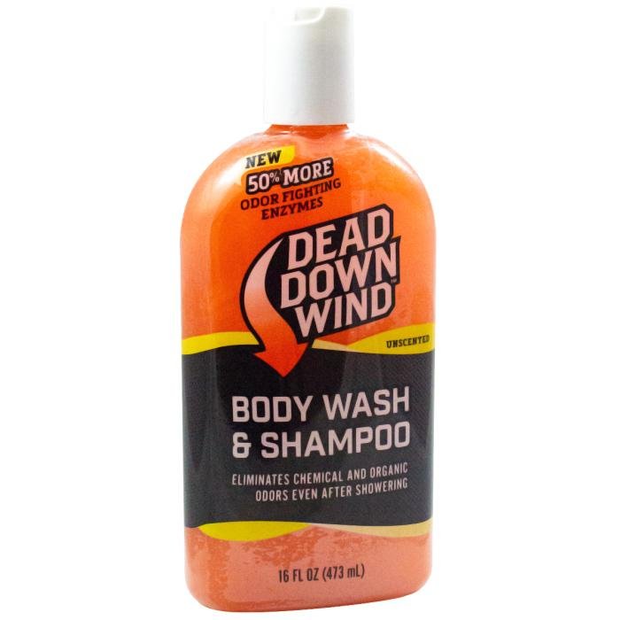 Dead Down Wind Hair and Body Wash 16 oz Scent Eliminating Formula - Dead Down Wind DBA Arcus Hunting