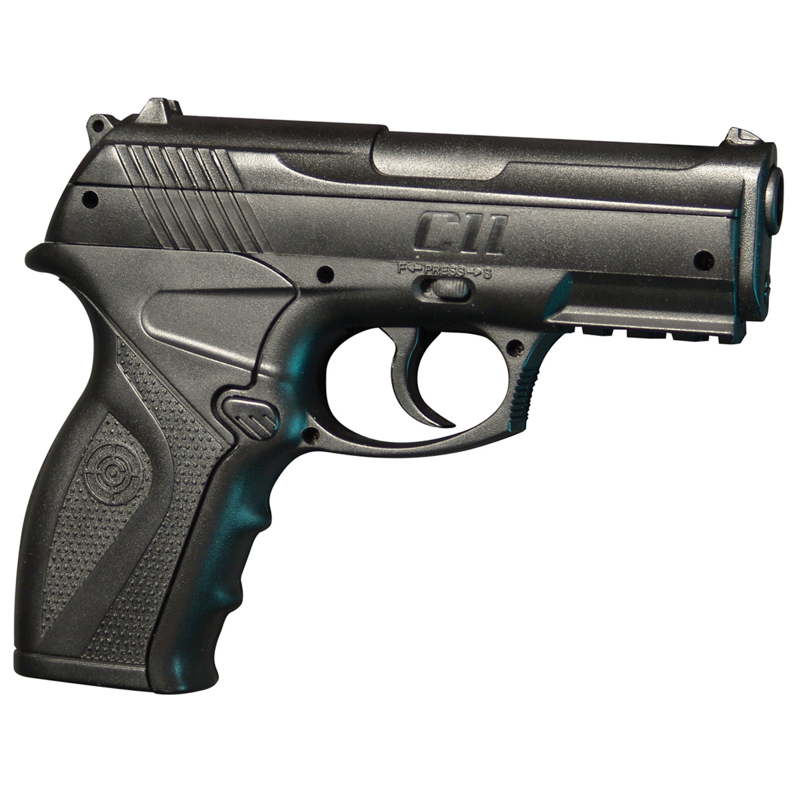 Crosman C11 .177 BB CO2 Air Pistol 18 Round Black Polymer Grips - Crosman - 177BB