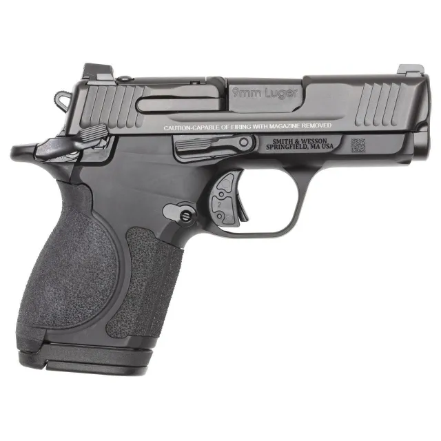 USED Smith & Wesson CSX E-Series Handgun 9mm Luger 12rd Magazine 3.1 Barrel Thumb Safety Black Slide