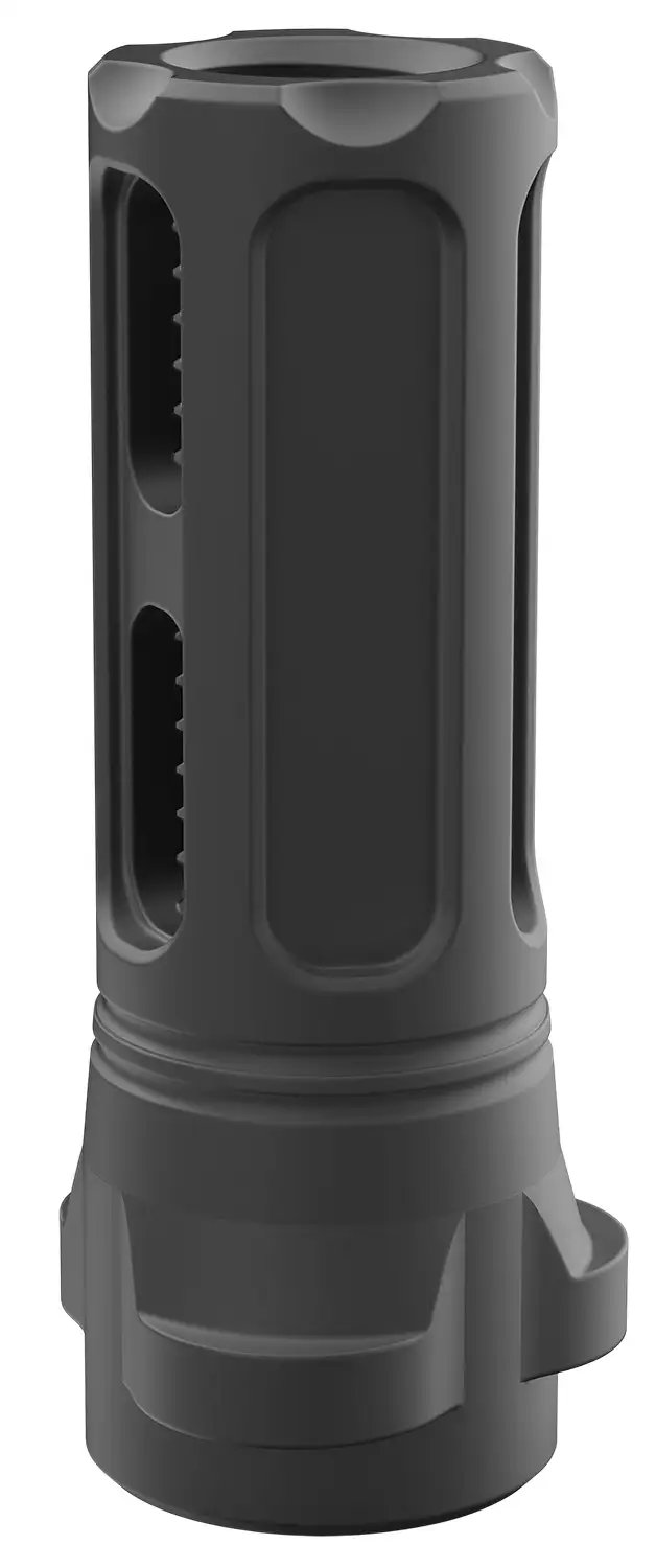 Breek Arms BRK4324 Sentinel Caged Flash Hider 9mm 5/8x24 Black Nitride - BREEK ARMS - 9mm Luger (9x19 Parabellum)