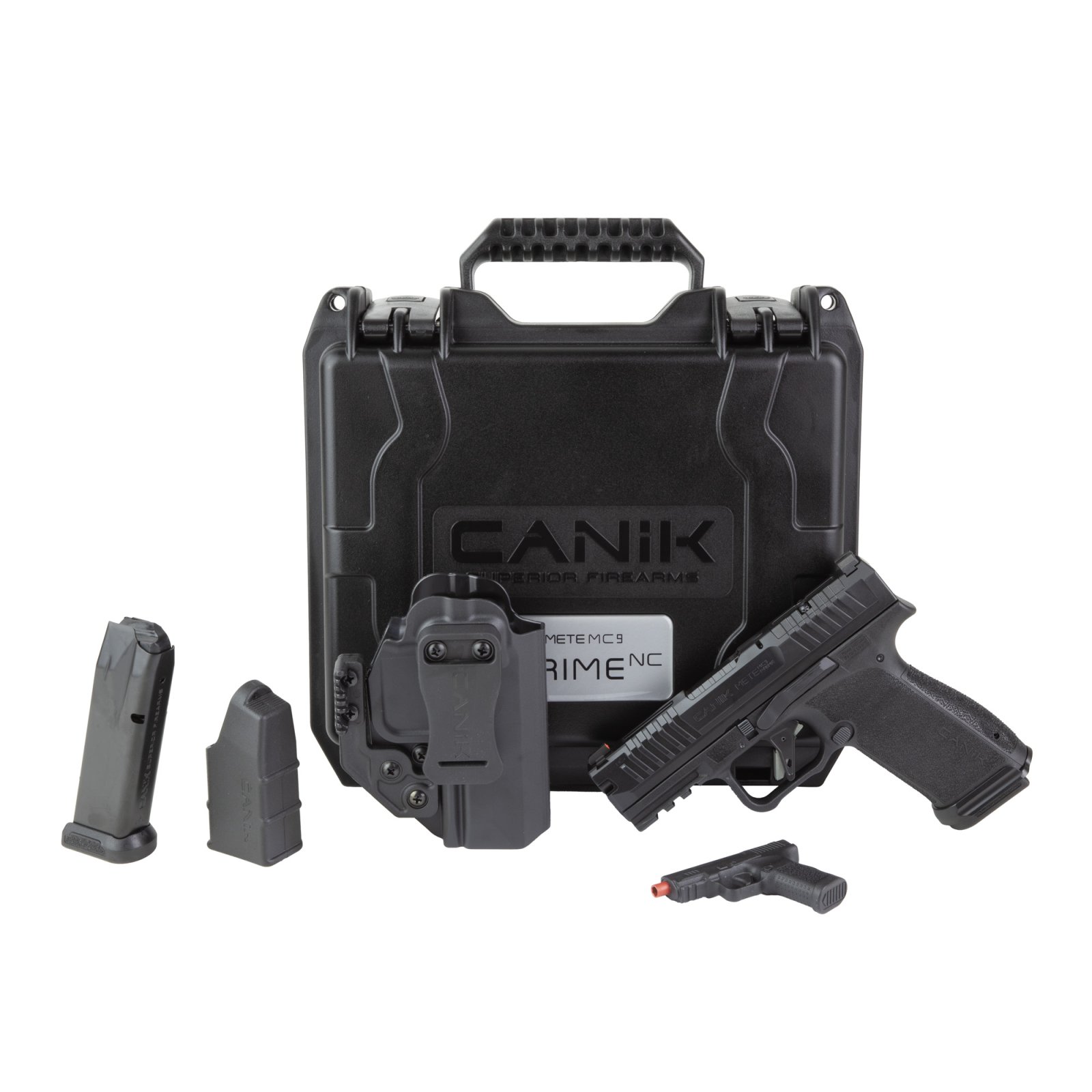 Canik METE MC9 Prime Non-Comp Pistol 9mm 3.64 in. Black 17 rd. - CANIK - 9mm