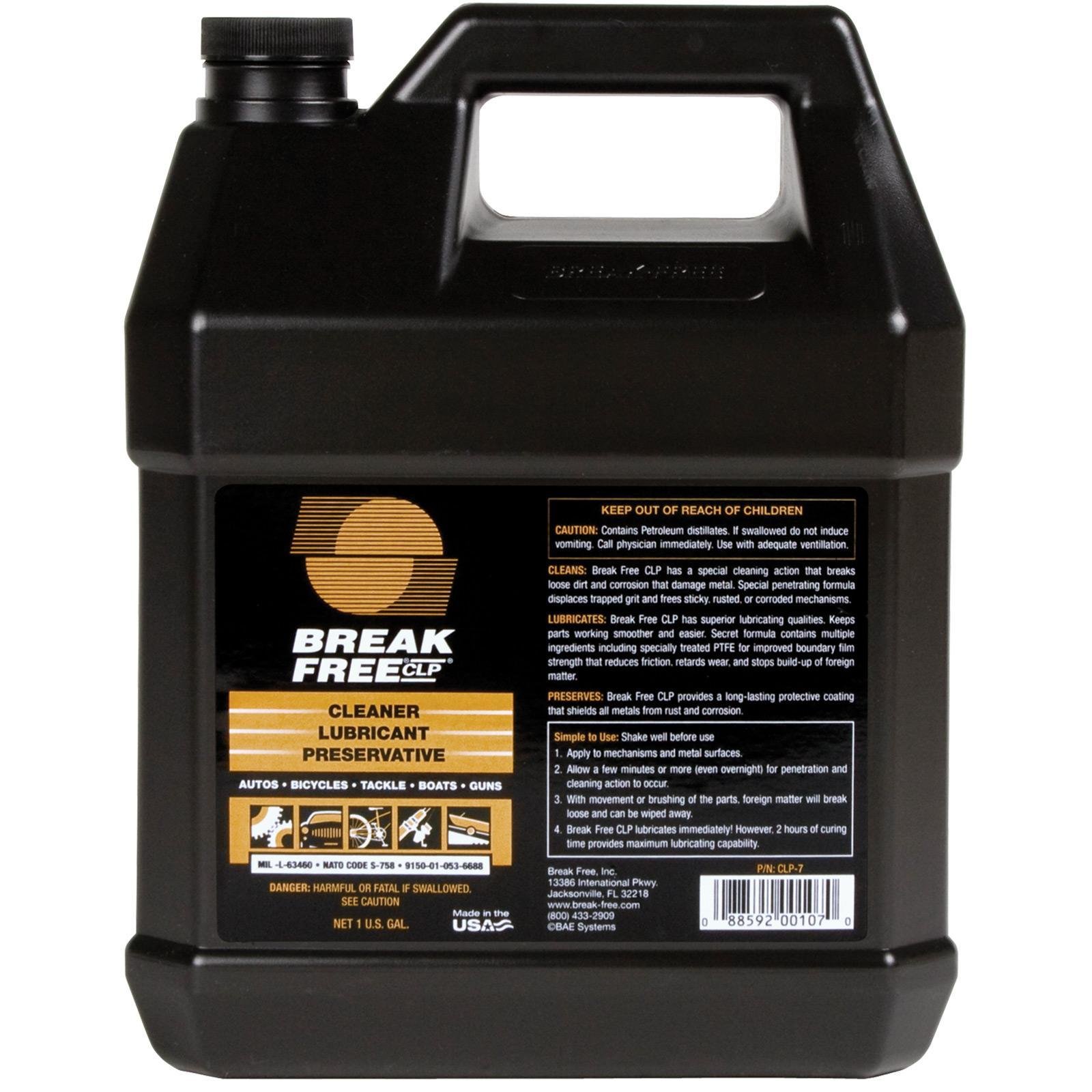 Break-Free CLP7 Gun Cleaner/Lubricant/Preservative 1 Gal Liquid - Safariland