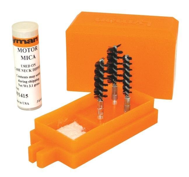 Lyman Case Neck Dipper Set .17-.45 Calibers with Lubricant - Lyman