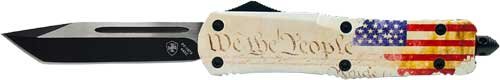 Templar Knife LWTP231 Large OTF We The People 3.5" Black Tanto Blade - Templar Knife