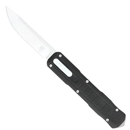 Cobratec CTRPTBLKDNS Raptor 3.13" Drop Point Plain Blade Black - CobraTec Knives