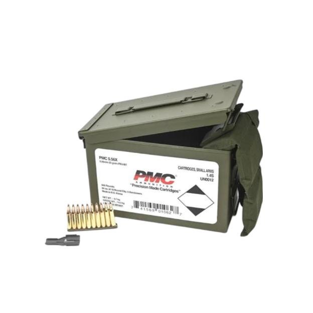Buy PMC 5.56mm 55gr FMJ 3270fps Ammo Can 1680 Rounds online
