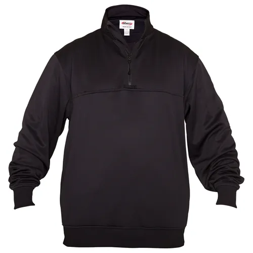 Elbeco Performance Job Shirt Quarter Zip Moisture-Wicking Poly Blend