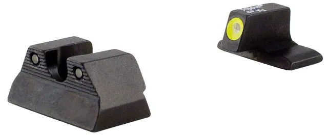 Trijicon HK P2000 HD Night Sights Green Tritium Yellow Outline - Trijicon
