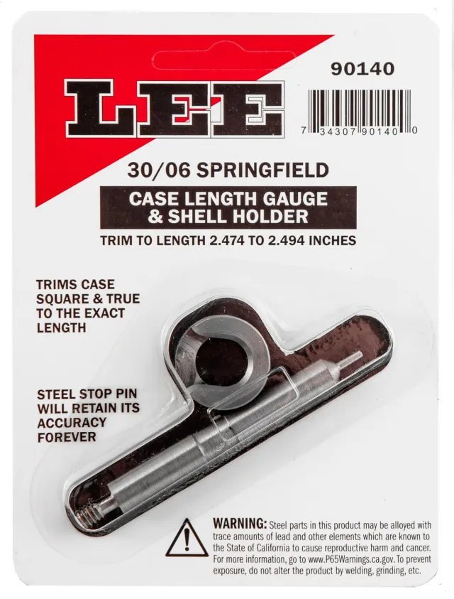 Lee Case Length Gage and Shell Holder .30-06 Springfield - Lee Precision - 30-06 Springfiel