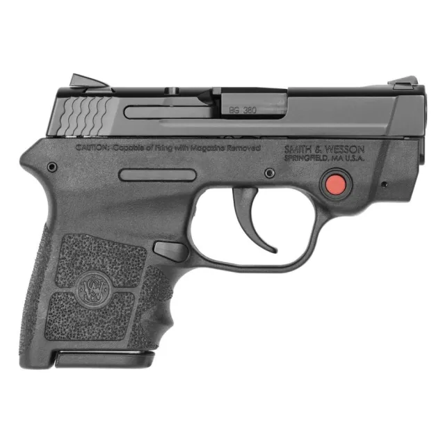 S&W M&P BG380 w/CT Laser Handgun .380 Auto 6rd Magazine 2-3/4 Barrel USED