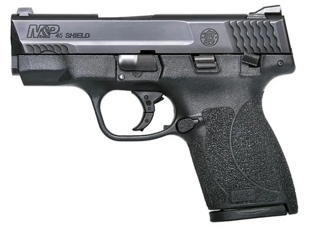 S&W M&P45 Shield Handgun .45 ACP 6&7rd Magazines 3.3" Barrel -USED