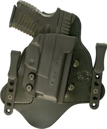 Comp-Tac MTAC C225SF196RBSN Hybrid Holster SF XDS 3" IWB RH Black - Comp-Tac