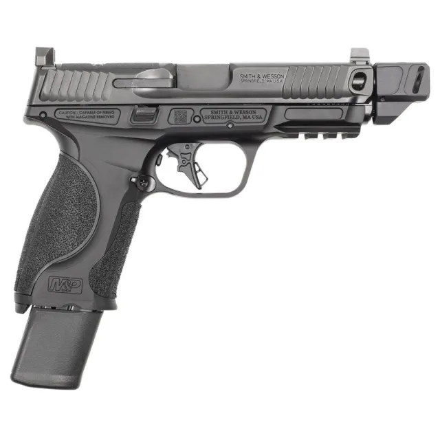 USED Smith & Wesson M&P 9 M2.0 Handgun 9mm Luger 23rd Magazine 4.8 Barrel Black with Compensator