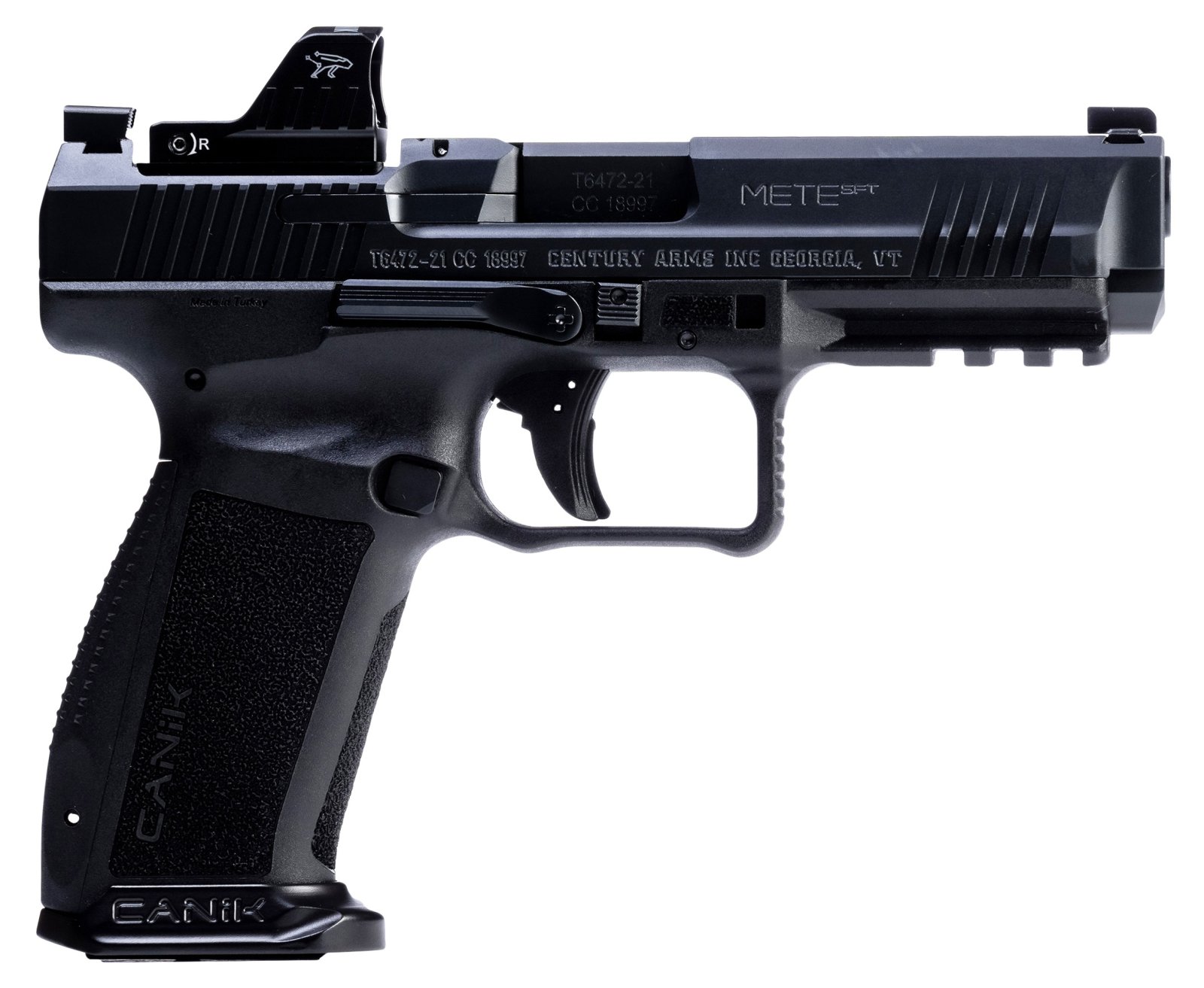 Canik TP9 METE SFT 9mm 4.46" Pistol Black - CANIK - 9mm