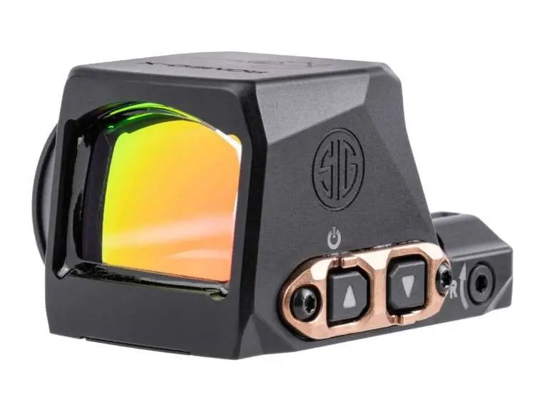 Sig Sauer SORX1208 Romeo-X 1x24mm Red Dot Sight Black/Rose Gold - Sig Sauer - 24MM