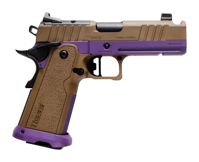 TISAS 12500034AA18 1911 9mm 4.25 In OR 18-Rounds PB&JAMMY - Tisas - 9mm Luger