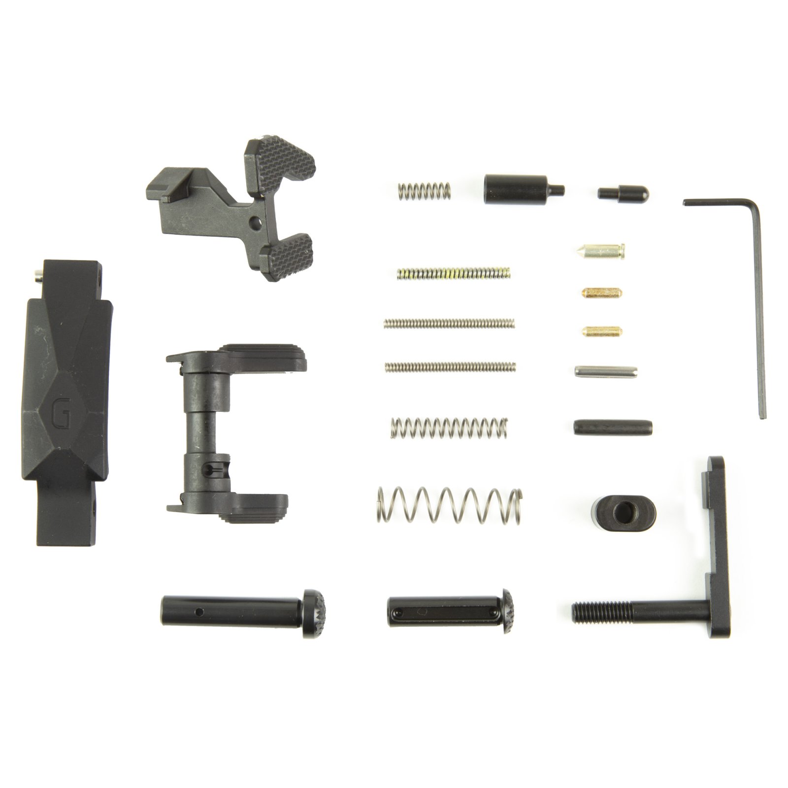 Geissele 05-435B Ultra Duty Lower Parts Kit Black, Ambi Safety, AR-15 - Geissele
