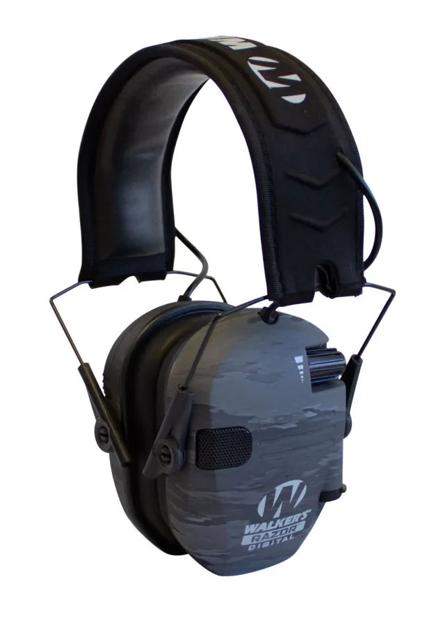 Walker's GWPDRSEMGST Razor PRO Digital Earmuff 23 dB Ghost Camo/Black - Walker's