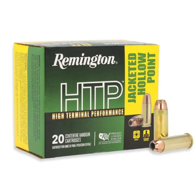 Buy Remington Ammunition 23012 HTP Defense 45 Colt (LC) 230 gr Jacketed Hollow Point (JHP) 20 Per Box/ 25 Cs online