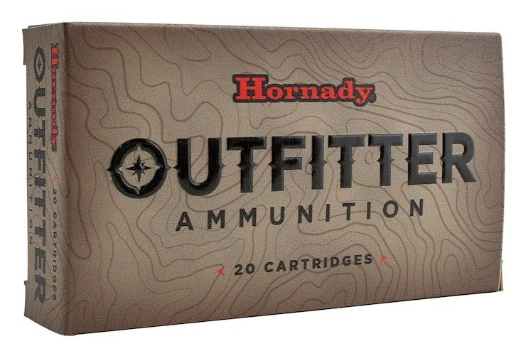 Hornady 80713 Outfitter Hunting 7mm PRC 160 gr CX Ammo, Watertight Nickel-Plated Case, 20/10 Cs - Hornady Manufacturing Company - 7mm PRC